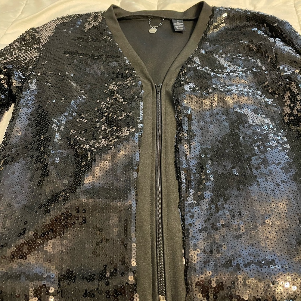 Cute Sequin jacket BKE boutique